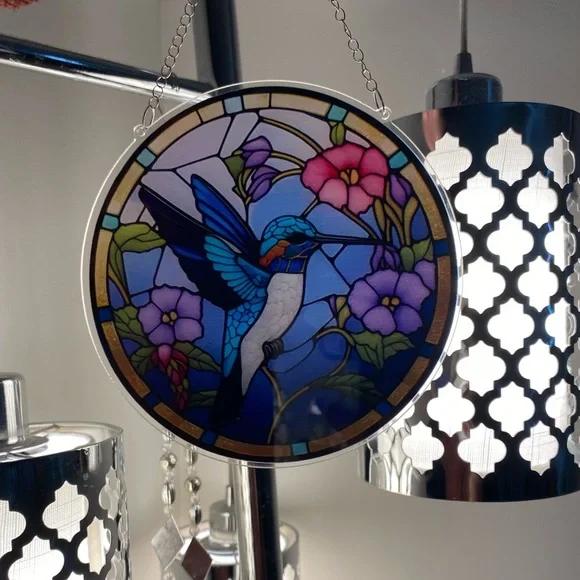 🟣2 for $25🟣 humming bird hanging window decor indoor - Picture 3 of 5